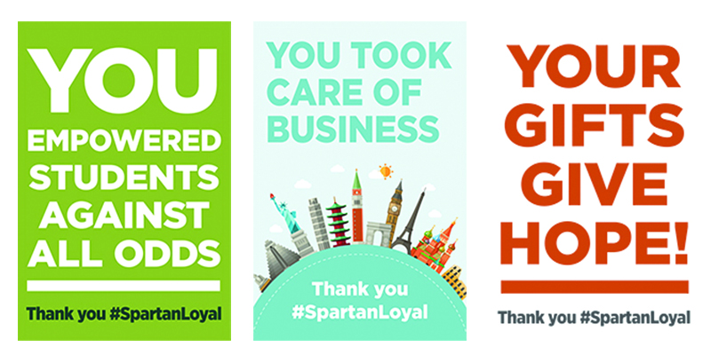 Thank You #SpartanLoyal Banner