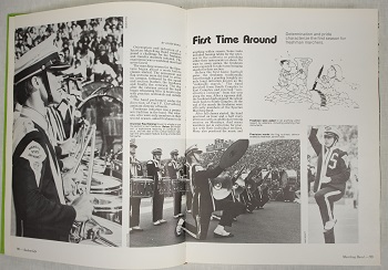 Yearbook spread from 1979 Rose Bowl