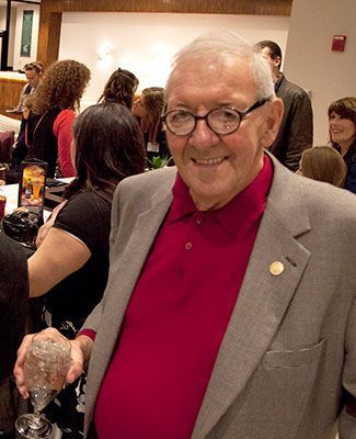 joe kuszai celebrates at his retirement party