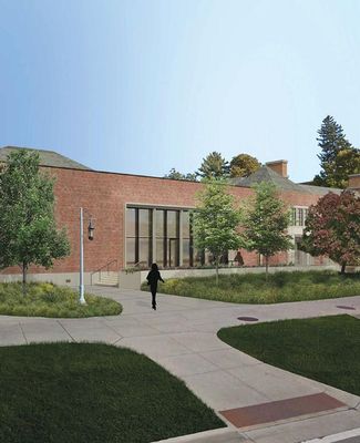 rendering of the Billman pavilion 