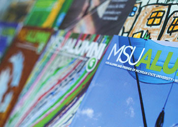 Michigan State University artistic image