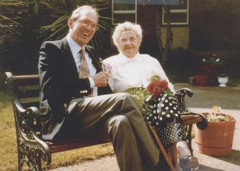 MSU Alumnus Henry O. Timnick and his mother, Ottillie Schroeter Timnick