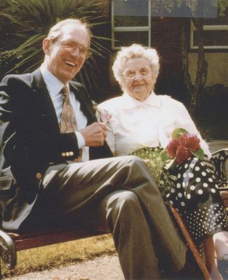 MSU Alumnus Henry O. Timnick and his mother, Ottillie Schroeter Timnick