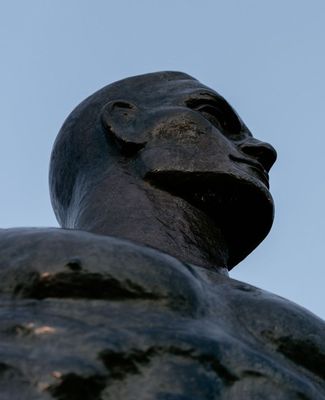 Spartan statue