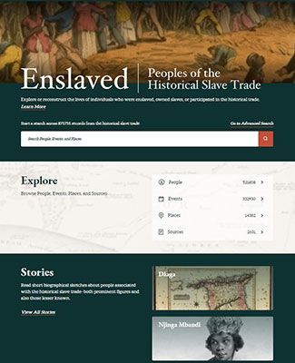 enslaved homepage