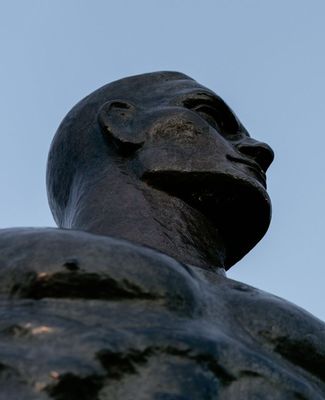 Spartan statue