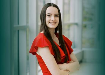 Portrait of Homecoming Court member McKenna Adams