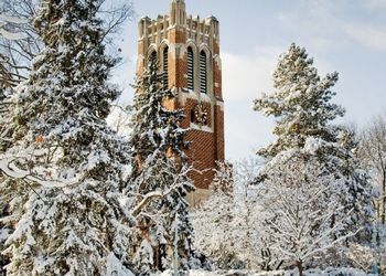 Beaumont Tower winter