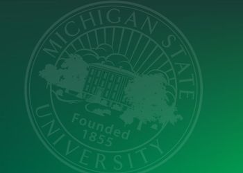 green overlay with an MSU seal