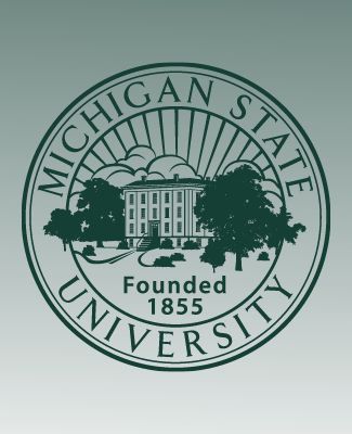 green overlay with an MSU seal