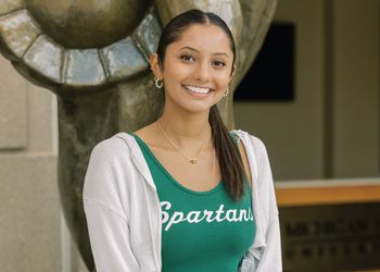 Niya Patel, 2024 MSU Homecoming Court Member