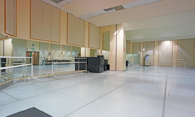 Wharton Center’s rehearsal facilities allow actors and dancers to perfect their performances.