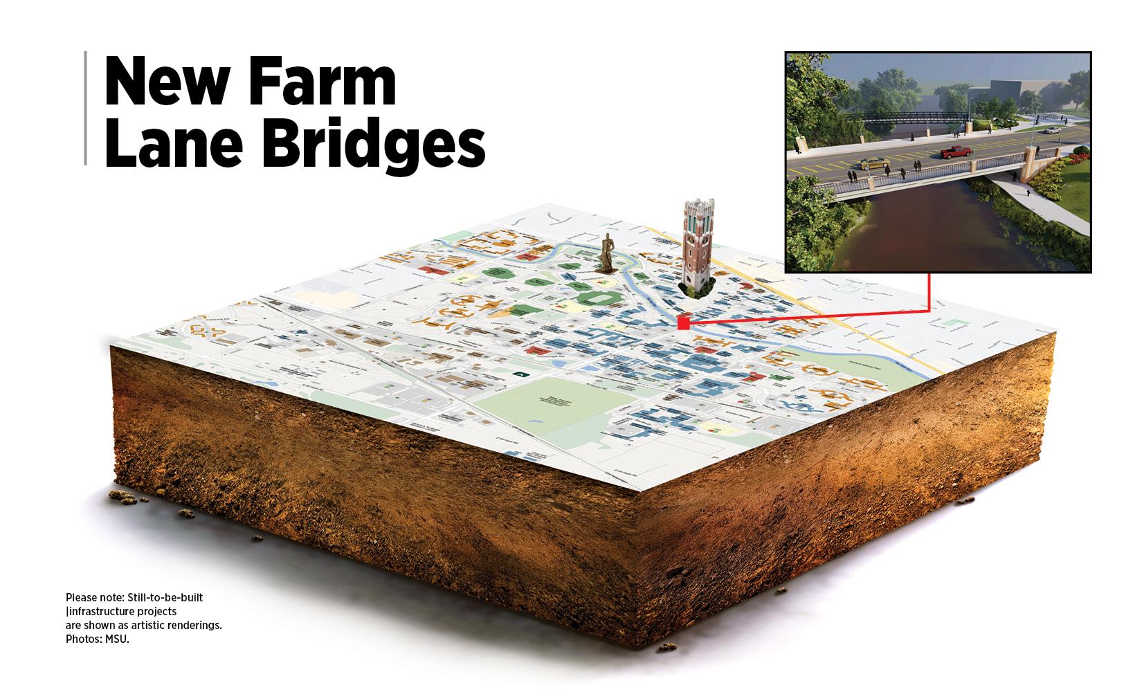 Farm Bridge Replacement Map