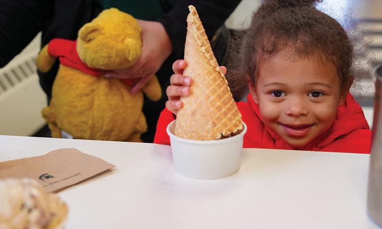 Child with Ice Cream