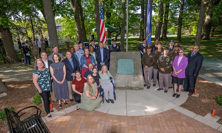 Memorial Grove of the Great War rededication