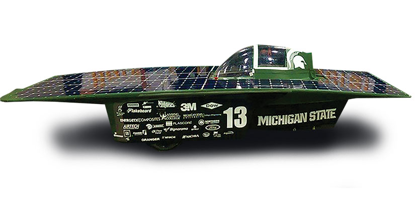 MSU's solar car