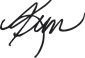 Kim Tobin Signature