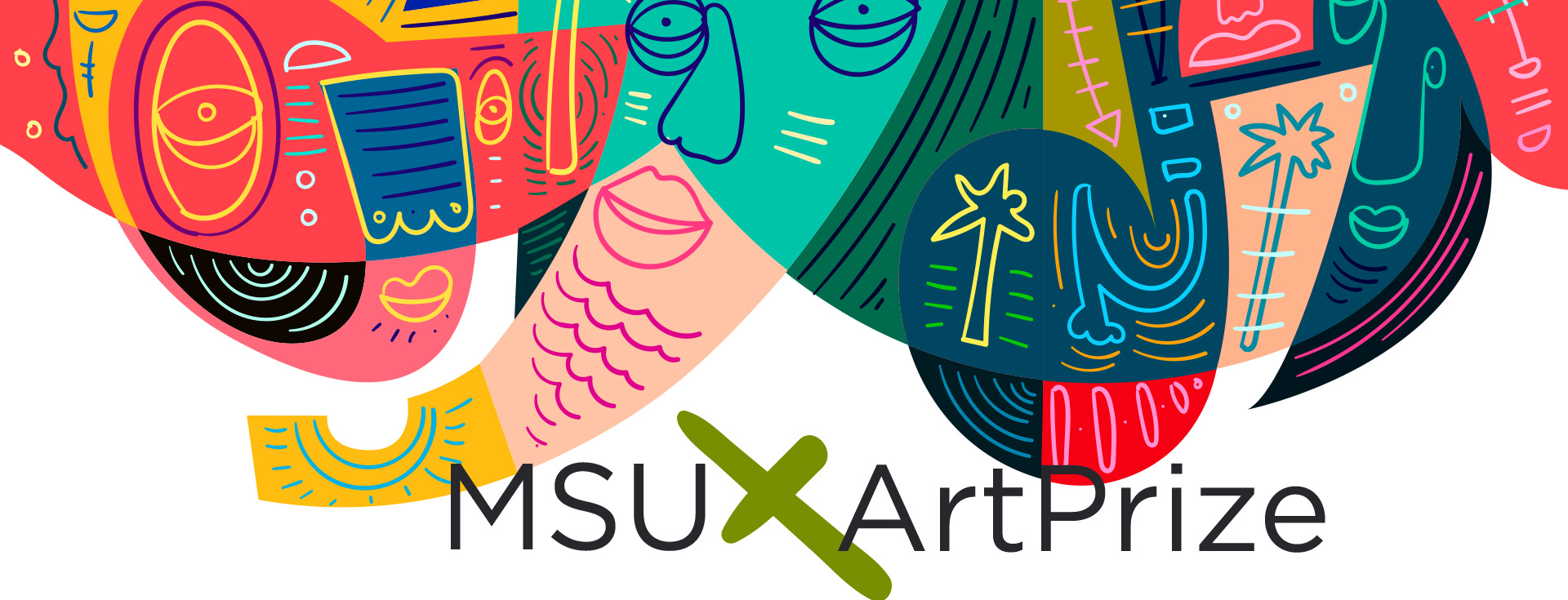 [Banner: MSU x ArtPrize Reception]