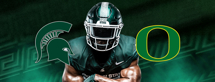 [Banner: MSU Tailgate at Oregon]