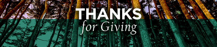 [Banner: Thanks for Giving Luncheon]